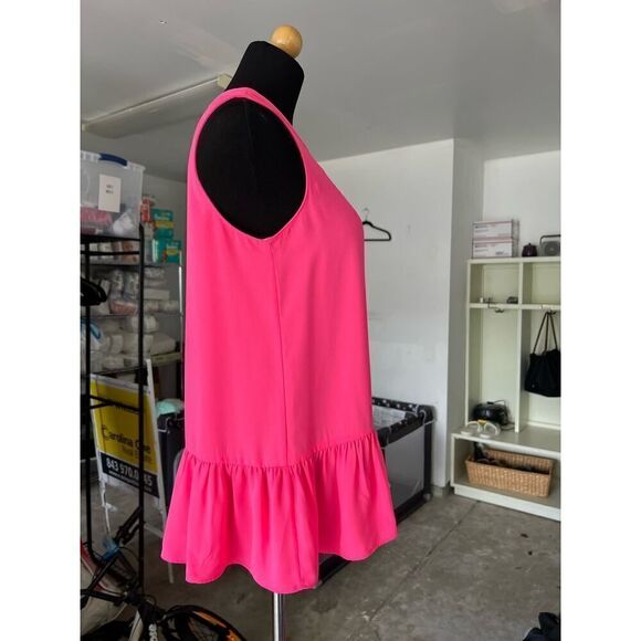 Lilly Pulitzer Gramercy Top Cosmic Coral XS - Picture 7 of 8